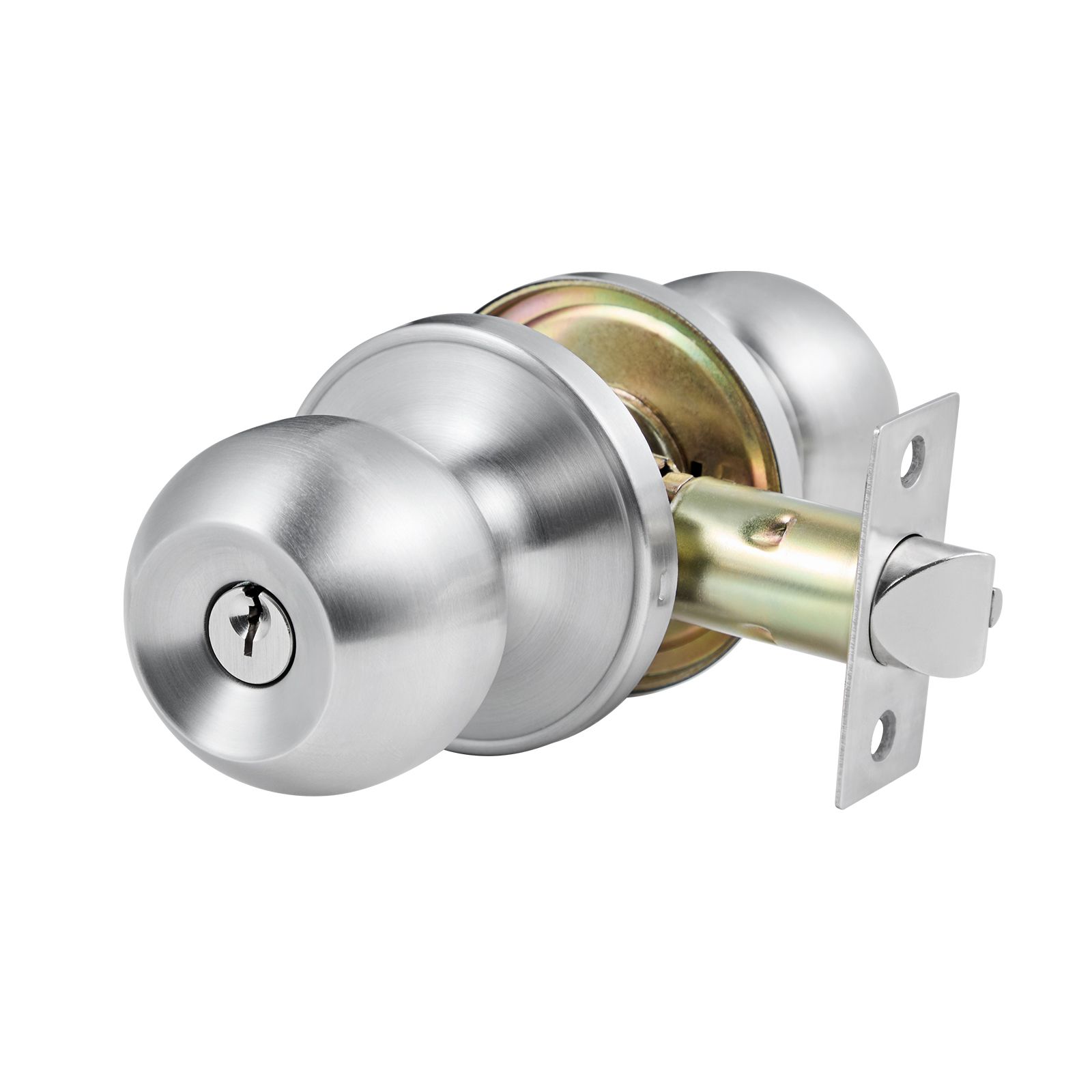 AsterOutdoor Keyed Entry Door Knob with Adjustable Latch photo 3