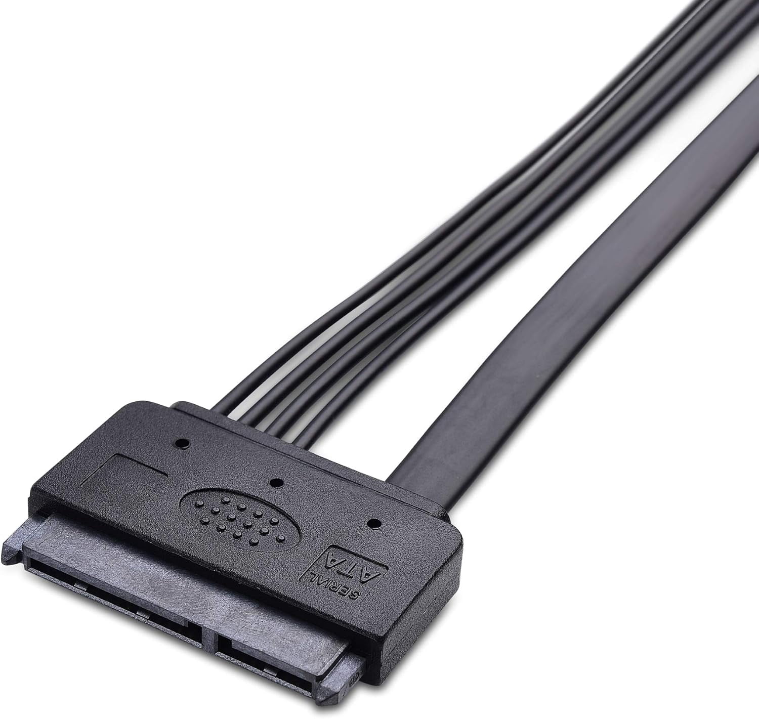 HRTGFD-2-Pack 22-Pin Power and Data SATA Extension Cable - 20 Inches