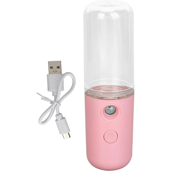 FYBTOF Nano Facialwith High Frequency Vibration 50ml Capacity, USB Rechargeable Portable Face Hydratingfor Makeup Moisturizing & Hydrating Pink (3)-2145
