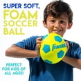 thumbnail image 4 of Balón de fútbol de espuma Franklin Sports Probrite para niños, 6,5 cm, 4 of 5