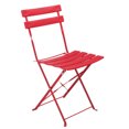 thumbnail image 5 of Iron Folding Three-Piece Set 2 Chairs 1 Table Red, 5 of 22