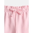 thumbnail image 2 of Wonder Nation Baby Girls French Terry Joggers, Sizes 0-24 Months, 2 of 3