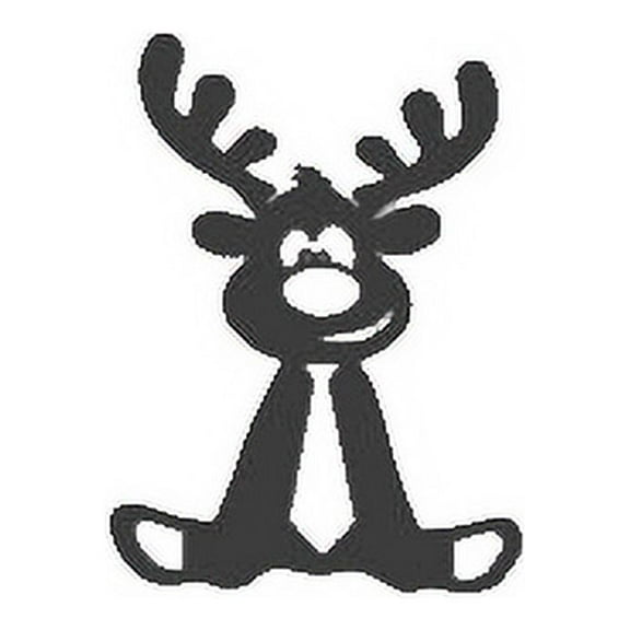 Cartoon Deer - Metal Wall Art