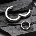 thumbnail image 2 of Implant Grade Titanium Basic Seamless Hinged Clicker Hoop Ring, 2 of 5