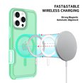 thumbnail image 5 of Magnetic Case for iPhone 15, Compatible with MagSafe Charging, Shockproof Anti-scratch Protective Case PC Matte Translucent Ultra Thin Phone Cover for iPhone 15, Mint, 5 of 5