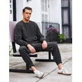 thumbnail image 5 of COOFANDY Men's Tracksuit 2 Piece Sweatsuit Set Long Sleeve Pullover Athletic Suit For Sports Casual Fitness Jogging, 5 of 11