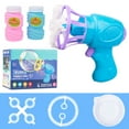 thumbnail image 1 of Noehoiugi Electric Bubble Gun Machine For Kids Outdoor No Spill Bubble Blaster Toy With Trigger,Large Refillable Tank For Backyard Party,Pool & Summer Fun Toys, 1 of 4