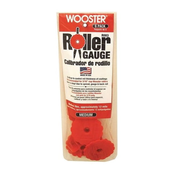 Wooster Roller Gauge, 6 PK R083