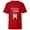 Red, variant on R2-D2 The Force is Strong Americana - Short Sleeve T-Shirt for Kids - Customized-Black