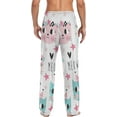 thumbnail image 4 of FREEAMG Cat Cotton Pajama Pant for Men, Super Soft Lightweight Lounge Pajama Bottoms Drawstring Sleepwear Pant with 2 Pockets, 4 of 7