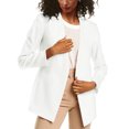 thumbnail image 1 of Vedolay Womens Tops Casual Suit Jackets for Women Suits Fall Coats Plus Size Casual Long Sleeve Lightweight Jacket,White 3XL, 1 of 4