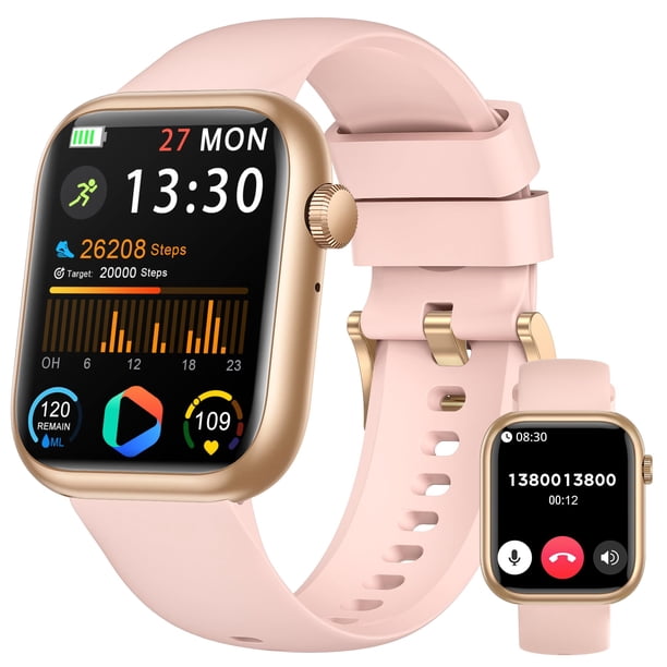 Reloj inteligente QVEQ de 1.83 pulgadas Fitness con frecuencia cardíaca Android iOS