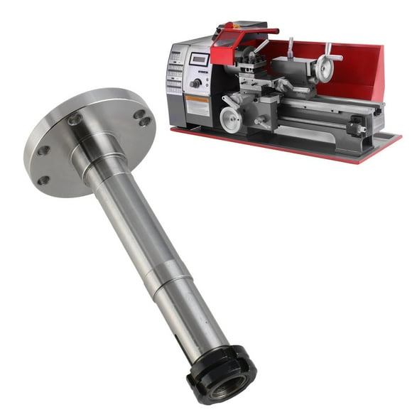 Machine Tool Spindle, Wear Resistance Mini Lathe Spindle 20mm Hole Diameter for MX 180D 7x12 8x14 Lathes