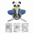 thumbnail image 2 of Car Air Outlet Vent Fresheners, Cartoon Pilot Automotive Air Outlet Propeller with 3  Tablets, Effective Odor Removal, Cute Car Diffuser, Creative Car Perfume Decoration, 2 of 7