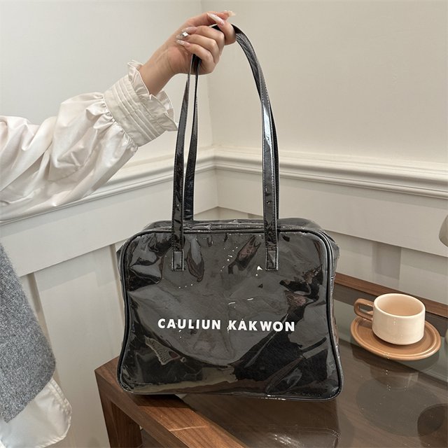 PVC DuPont Paper Bolso de hombro Gran capacidad Bag Casual Tote Tote Fashion Fashion Bag Bag Bols de viaje Bolso de trabajo de compras