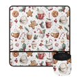 thumbnail image 2 of HELLHERO Sewing Machine Pad with 4 Pockets Anti-Dust Scratches Proof for Sewing Classes, Christmas, 2 of 5