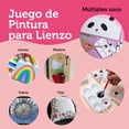 thumbnail image 3 of Set De Pintura Y Lienzo Kit De Pintura Acrílica Incraftables, 3 of 5
