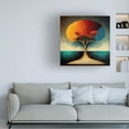 thumbnail image 4 of Canvas Wall Art - Ray Heere 'Tree Of Life 4' Wall Art for Living Room, Bedroom, or Office Décor by Trademark Fine Art - 24 x 24 Inches, 4 of 4