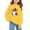 Jaune, variante sur Chandail à Manches Longues à Col Rond Imprimé 2D d'Halloween Décontracté et Tendance pour Enfants Bleu