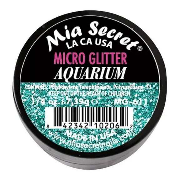 MIA SECRET (PL400-MG611) - Aquarium (MICRO GLITTER)