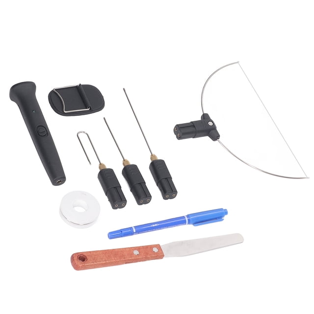 Foam Cutting Machine 4 in 1 Electric Foam Cutter with Voltage Controller Hot Wire Foam Board Cutting Machine Kit Styrofoam Knife Wire Cutters