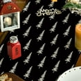 thumbnail image 3 of Black Xmas Tree Christmas Table Runner, Seasonal Winter Kitchen Dining Table Decoration for Home Party Decor 13x72 Inch, 3 of 6