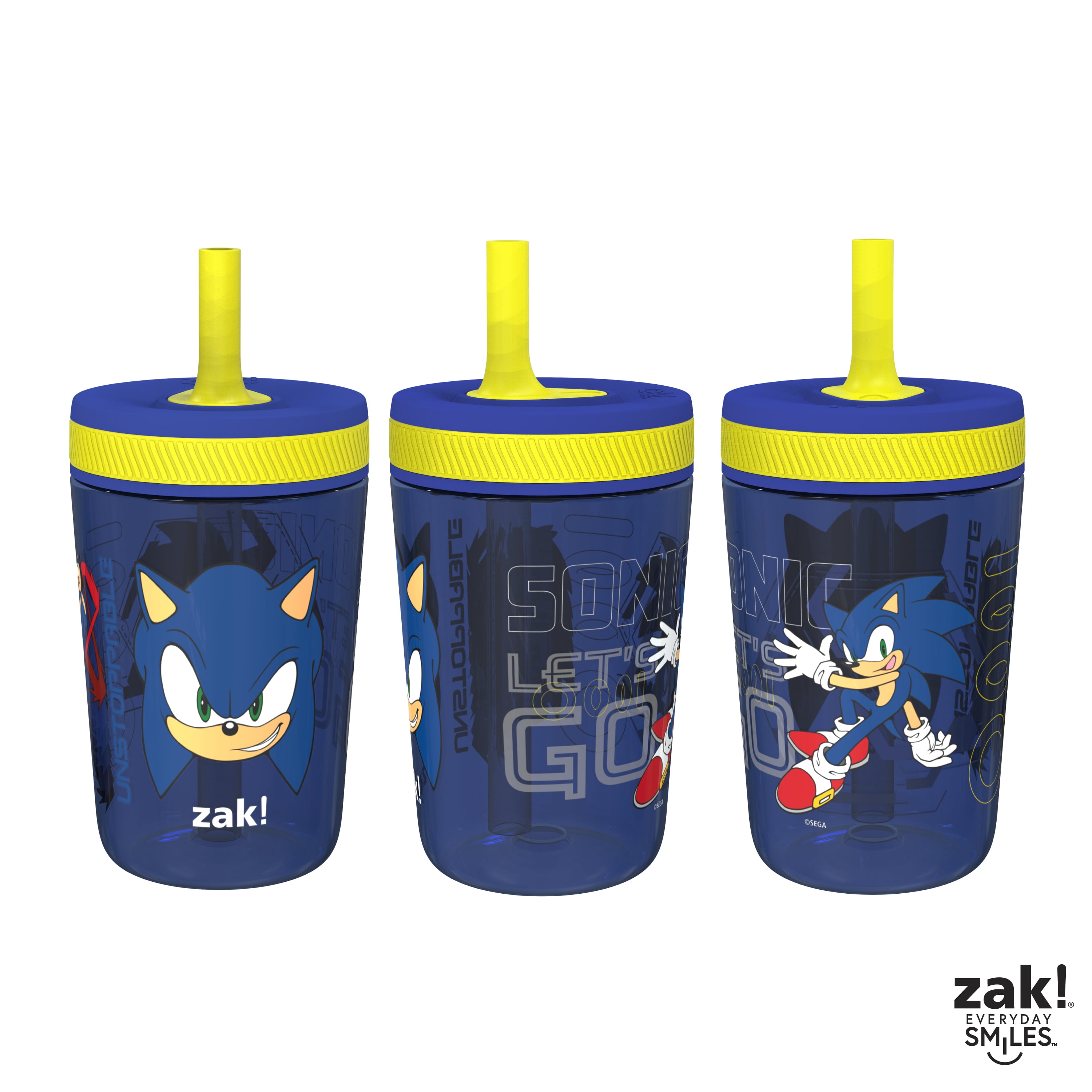 Zak Designs Kelso Toddler Cups For Travel or At Home, 15oz 2-Pack Durable  Plastic Sippy Cups With Leak-Proof Design is Perfect For Kids (DinoRoar,  Zaksaurus) 