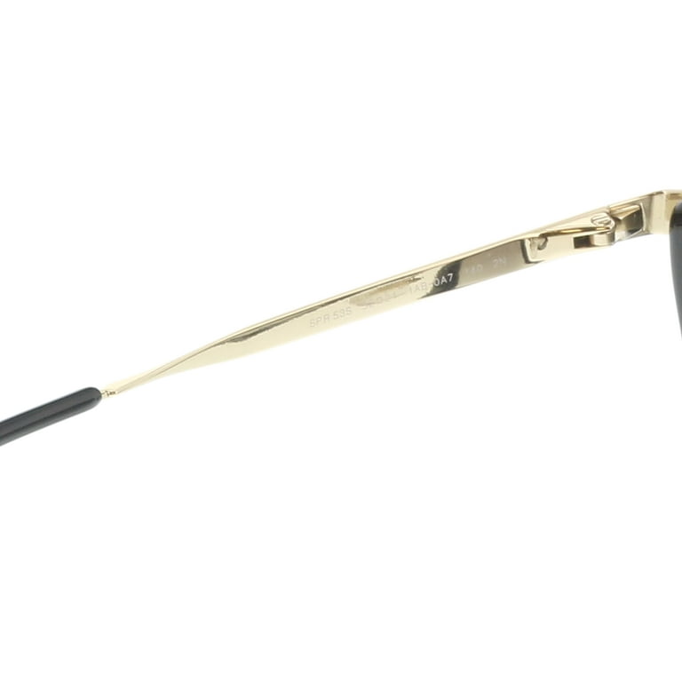 Women s PR53SS 1AB0A7 52 Black Cat Eye Sunglasses