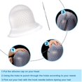 thumbnail image 2 of Hair Coloring Highlighting Cap, Silicone Highlight Cap Pull Through Caps Hair Coloring Frosting Cap with Hook, Hair Highlighting, 2 of 5
