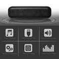 thumbnail image 4 of Plug USB Powered Soundbar Desktop Speaker Wired Computer Sound Box for TV Desktop Laptop Computer, 4 of 7