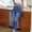 *Blue, variant on ClodeEU Women's High Waist Skinny Jeans,Tummy Control Fit Stretch Denim Pants,Casual Pull on Leggings with Pockets Trendy Blue,Womens Plus XXL