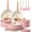 Pink, variant on Pots and Pans Set, Nonstick Cookware Set Detachable Handle, 19pcs Induction Kitchen Cookware Sets Non Stick with Removable Handle, RV Cookware Set, Oven Safe, Pink
