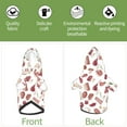 thumbnail image 6 of Gaeub Different Meat Dog Hoodie Sweatshirts Warm Dog Clothes for Small Dogs,Puppy and Cat Costume-Small, 6 of 7
