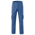 thumbnail image 6 of JUMESG Men's Pants Men's Straight Fit Khaki Pants (Dark Blue,XXL), 6 of 6
