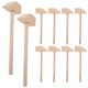 thumbnail image 5 of 10 mini mazos de madera, pequeños martillos de madera, juguetes de martillos pequeños, bloques de construcción, martillos, 5 of 7