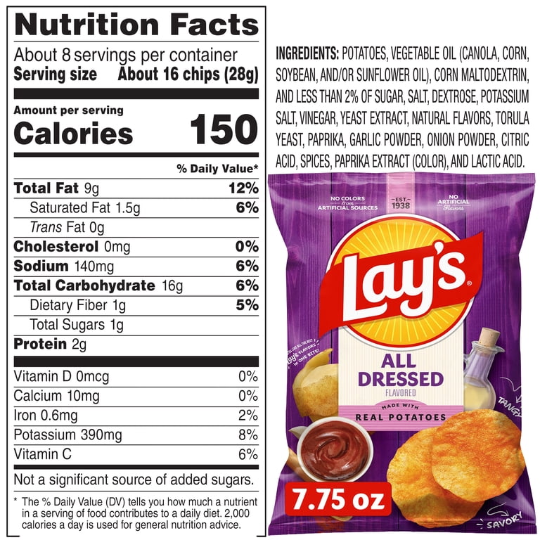 lays all dressed Lay's Potato Chips, 7.75 oz This 15.25 Lay's Just Brought Canada's Most