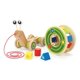 thumbnail image 4 of Caracol Pull Toy con forma de caracol para caminar, de madera, con clasificador de formas, 4 of 8