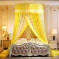 thumbnail image 1 of Mosquito Net, Princess Mosquito Net Bed Cover Breathable Fly Insect Protection Indoor/Outdoor Decorative Height 300Cm/118In, 1 of 7