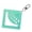 Cyan, variant on yuksok Knitting Needle Gauge Acrylic Accurate Measuring Tool for Scarves Hats Shawls Cyan