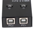 thumbnail image 3 of Conmutador de Compartido Manual USB 2.0 2 Equipos Que Comparten 1 Dispositivo Conmutador de Periféricos shamjiam Conmutador de uso compartido USB, 3 of 9