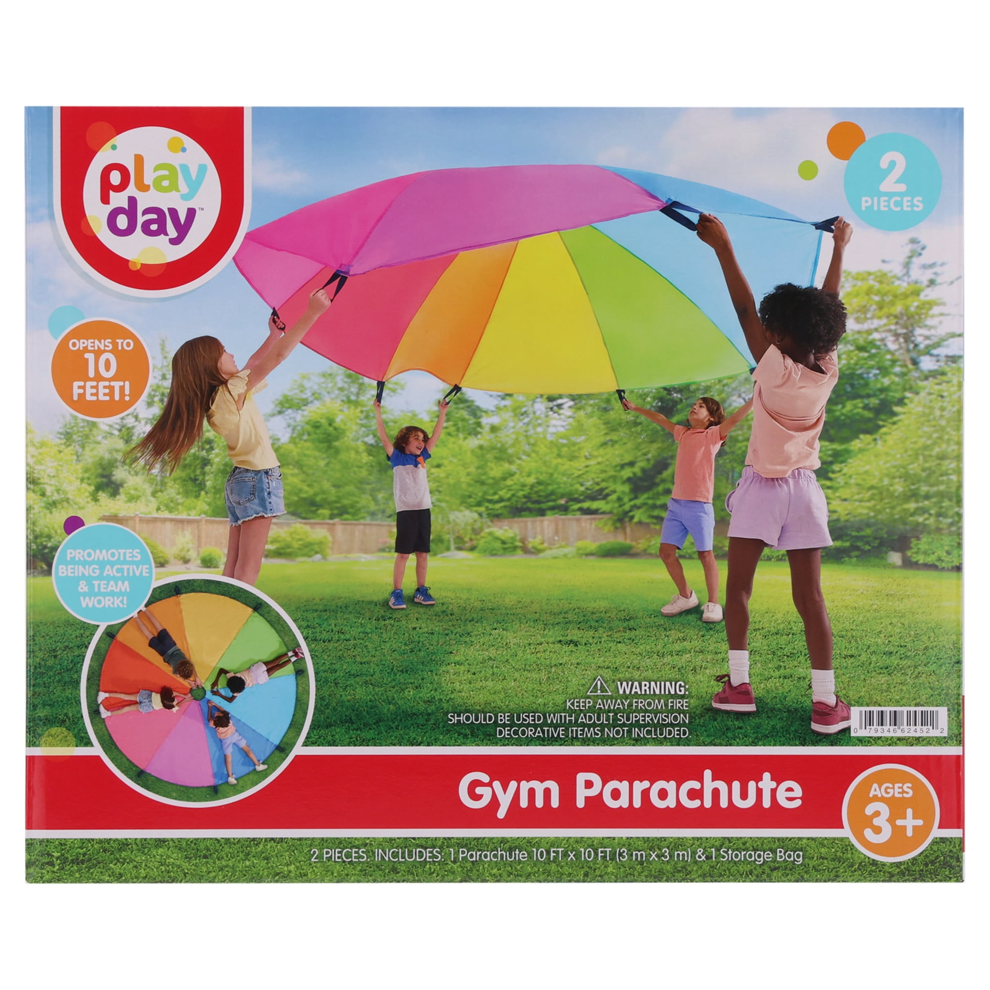 Play Day Gym Parachute, 10'