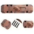 thumbnail image 1 of HINTRMENT 1Pcs Loquet de Porte Rouge Bronze pour Décoration et Protection de la Maison, 1 of 5