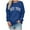 Navy, variant on larppty Womens Casual Long Sleeve Graphic Tee Shirts Crew Neck Sweatshirts Pullover Tops for Women Fall Outfits (Navy, M)