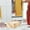 Beige, variant on Gspmoly 5-Section Garment Storage Bag - 32x28cm PVC Wardrobe Organizer - Visible Compartments for Jackets/Underwear - Closet Space Saver