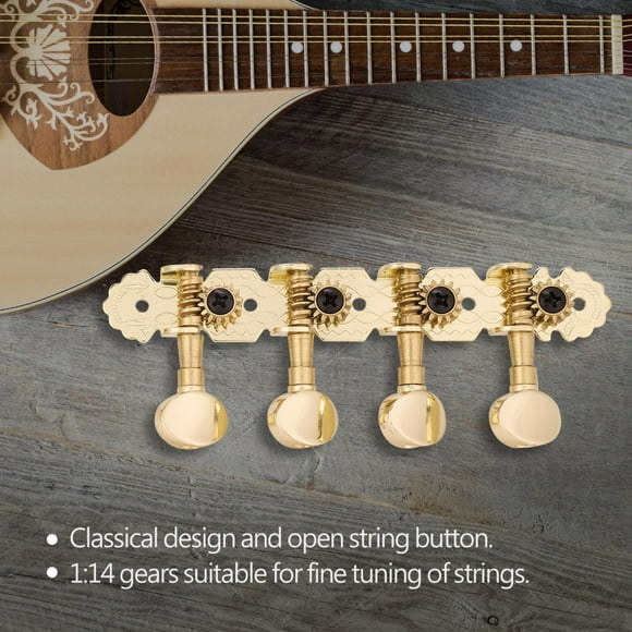 Mandolin Machine Heads,Mandolin Machine Heads Tuning Mandolin Tuners Button Mandolin Accessories Ultimate Comfort