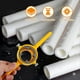 thumbnail image 5 of Herramienta para Hacer Roscas PVC 6 Piezas, con Troqueles 1/2 Pulgada, 3/4 Pulgadas y 1 Pulgada, Enhebrador Tuberías PVC Reutilizable para Plomería, Troquel Redondo para PVC, 5 of 5