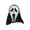B, variant on 18.9 INCH Halloween Mask Ghost Face Scream Scary Mask Head Cover, Horror Mask Cosplay Prop Party Cosplay, Creepy Halloween Face Mask Scary Atmosphere, Funny Gifts for Halloween Birthday #F