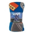 thumbnail image 2 of Gamer Fleece Game Controller Blanket, 2 of 4