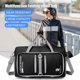 thumbnail image 5 of Bolsa De Viaje Plegable Bolsa de fitness impermeable correa de hombro ajustable bolsa de viaje plegable (negro) Tmvgtek Para Estrenar, 5 of 8