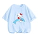 thumbnail image 4 of Camiseta de verano de Hello Kitty, camiseta de camionero para niños, camiseta de anime Kawaii, ropa informal de dibujos animados, camiseta, ropa para niños, camisetas para niñas y niños, 4 of 5
